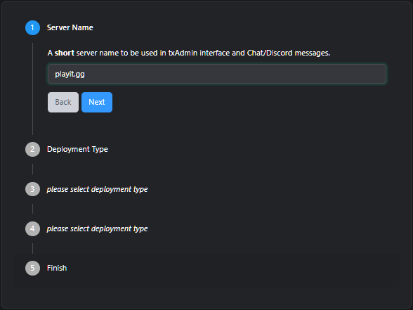 FiveM TxAdmin Server Setup, 1